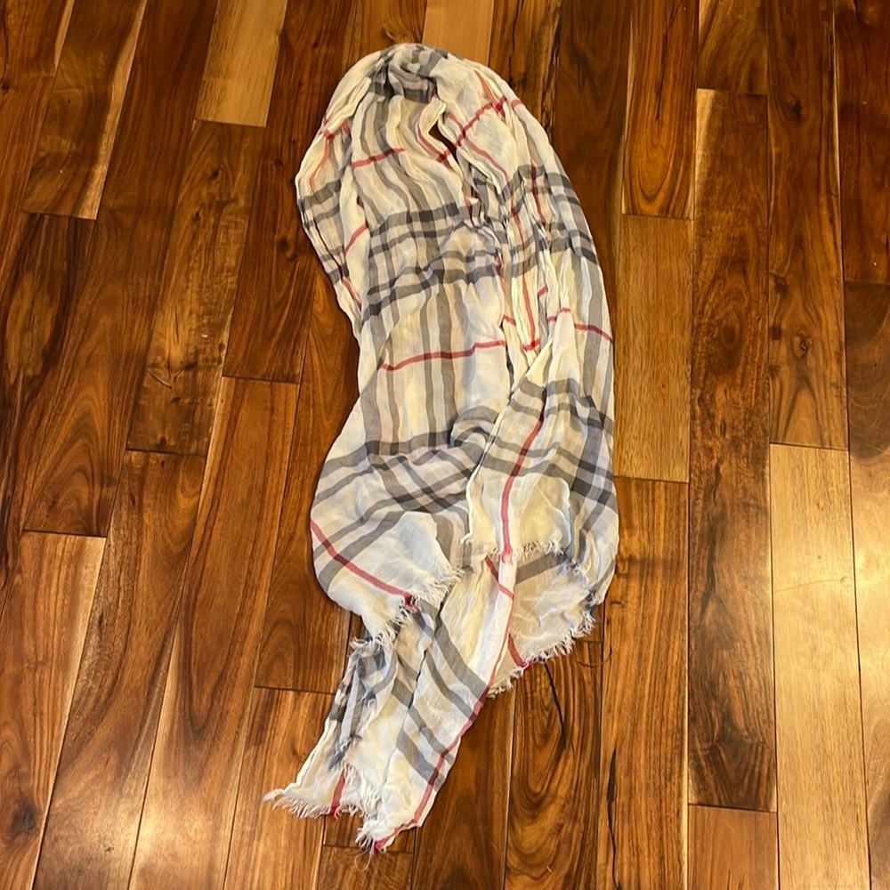 Plaid scarf